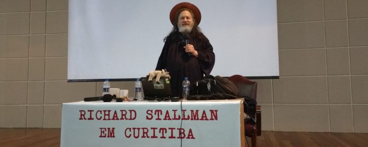 Stallman em Curitiba